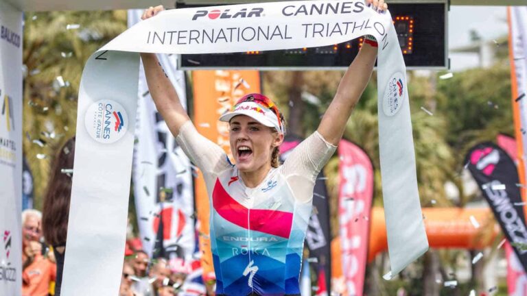 Lucy Charles Polar Cannes International Triathlon 2018