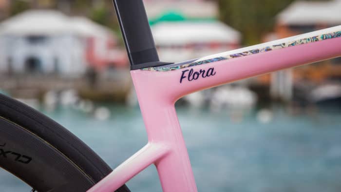 Flora Duffy custom Specialized Tarmac