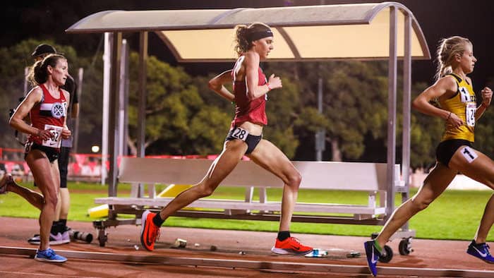 Gwen Jorgensen - Stanford Invitational March 2018