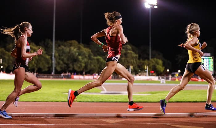 Gwen Jorgensen - Stanford Invitational March 2018