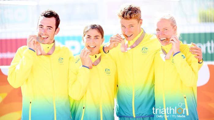 Commonwealth Games mixed Relay Triathlon