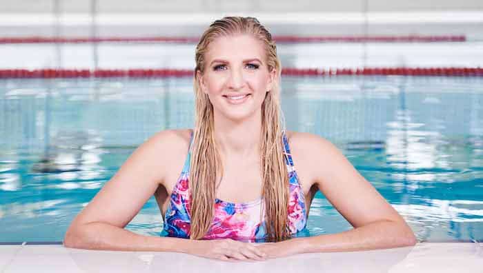 Rebecca Adlington Accenture World Triathlon Mixed Relay Nottingham