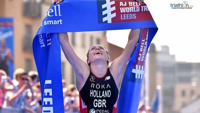 Vicky Holland - AJ Bell World Triathlon Leeds 2018