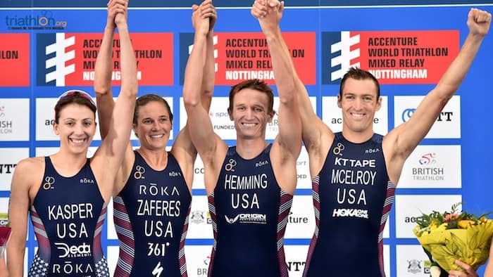 Accenture World Triathlon mixed Relay Nottingham