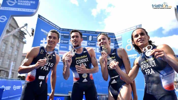 France Win Mixed Relay Triathlon World Championships Elite News Tri247 Com