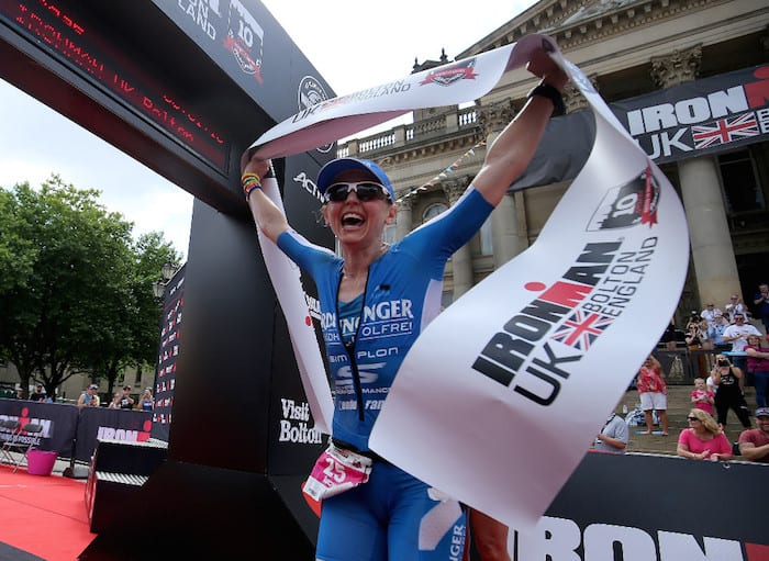 Lucy Gossage wins IRONMAN UK 2018