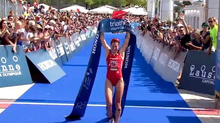 Nicola Spirig - Lausanne ITU Triathlon World Cup 2018