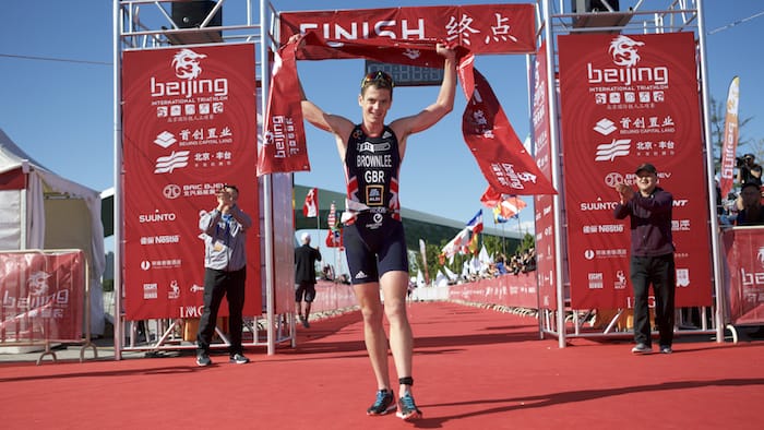 Jonathan Brownlee Beijing International Triathlon - pic Rocky Arrayo