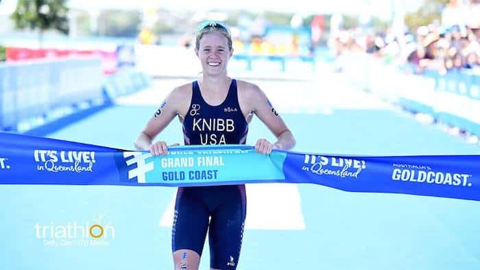 Taylor Knibb - Gold Coast ITU Triathlon U23 World Championships 2018