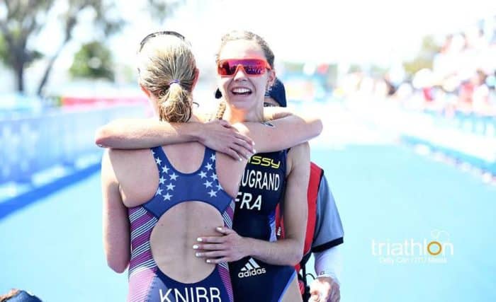 Taylor -Knibb / Cassandre Beaugrand - Gold Coast ITU Triathlon U23 World Championships 2018