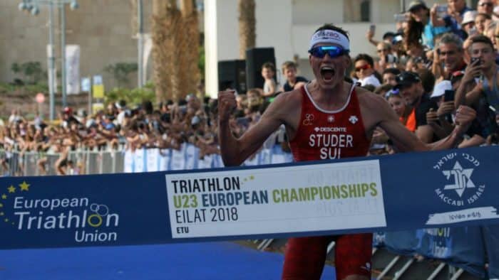 Max Studer - ETU Triathlon U23 European Championships, Eilat, Israel