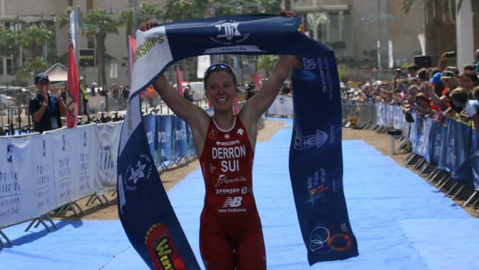 Julie Derron - ETU Triathlon U23 European Championships, Eilat, Israel