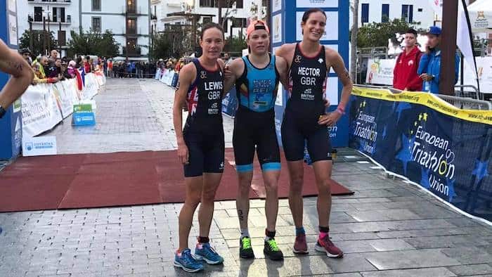 Alexandra Tondeur, Sarah Lewis, Alice Hector - Ibiza ETU Middle Distance Triathlon European Championships