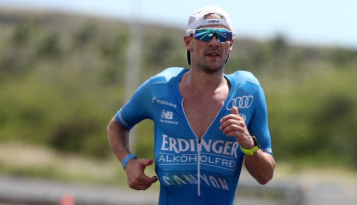 KAILUA KONA, HI - OCTOBER 13: Patrick Lange of Germany runs during the IRONMAN World Championships brought to you by Amazon on October 13, 2018 in Kailua Kona, Hawaii. (