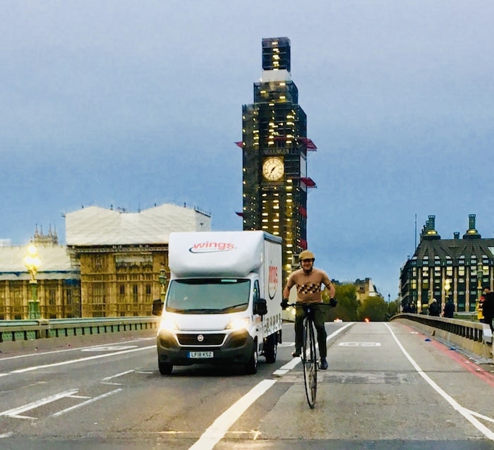 Mark Bayliss Penny Farthing Ride