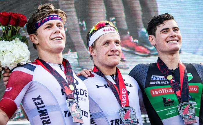 IRONMAN 70.3 Bahrain - Casper Stornes / Kristian Blummenfelt / Gustav Iden