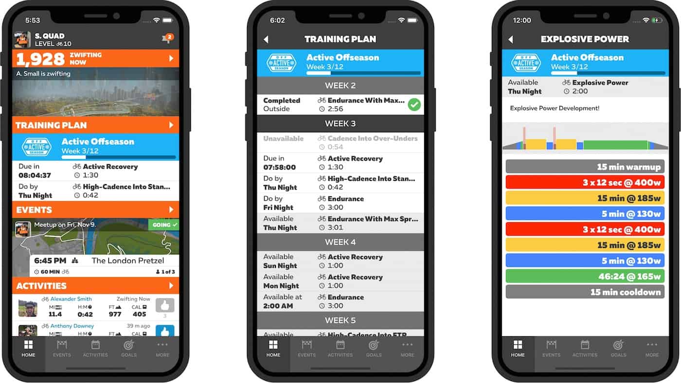 Zwift Companion App 3.0 update