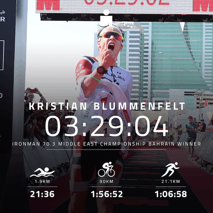 Kristian Blummenfelt / IRONMAN 70.3 Bahrain 2018 / IRONMAN Middle East Championship 2018