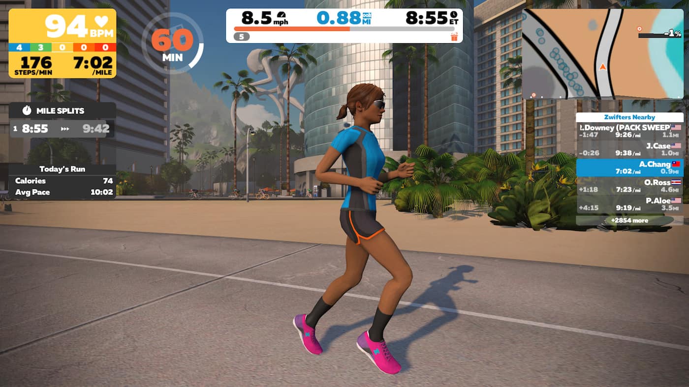 Zwift Running