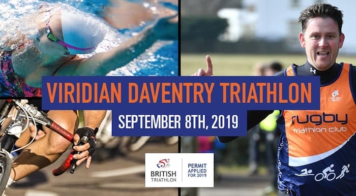 Viridian Daventry Triathlon 2019 / Rugby Triathlon Club