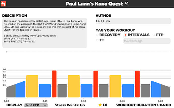 Paul Lunn / TRI247 Workout Series / Kona Quest