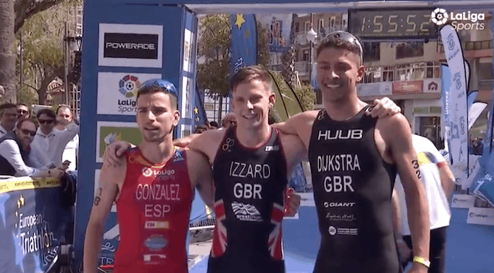 Huelva ET Triathlon European Cup Barclay Izzard / Ben Dijkstra