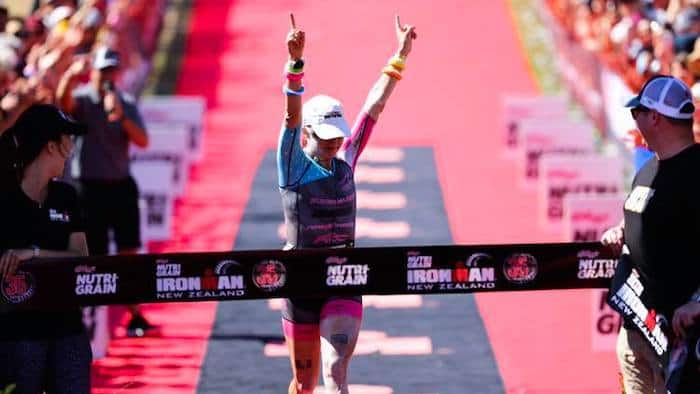 Jocelyn McAuley IRONMAN New Zealand win 2019