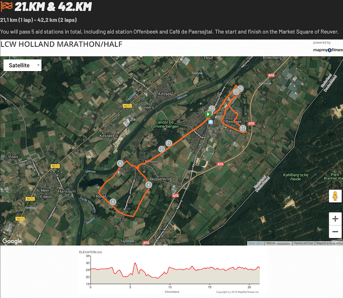 LCW Holland Run Course