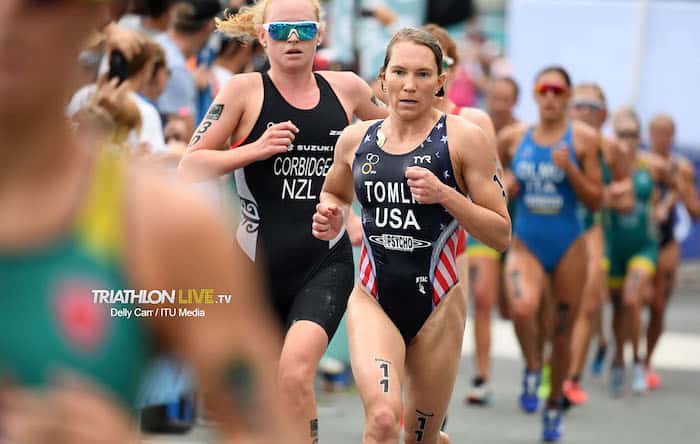 Mooloolaba ITU Triathlon World Cup 2019 - Sophie Corbridge, Renee Tomlin