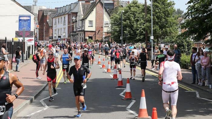 IRONMAN 70.3 Staffordshire run course