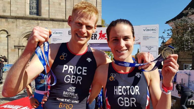 Viborg ETU Powerman Middle Distance Duathlon European Championships / Alice Hector / Ben Price