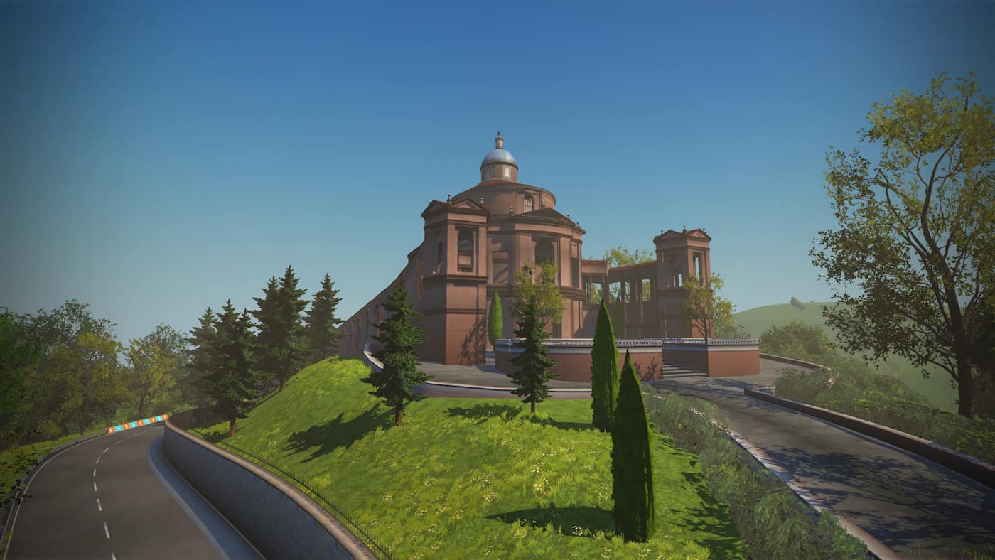 Zwift Giro d'Italia Bologna prologue course