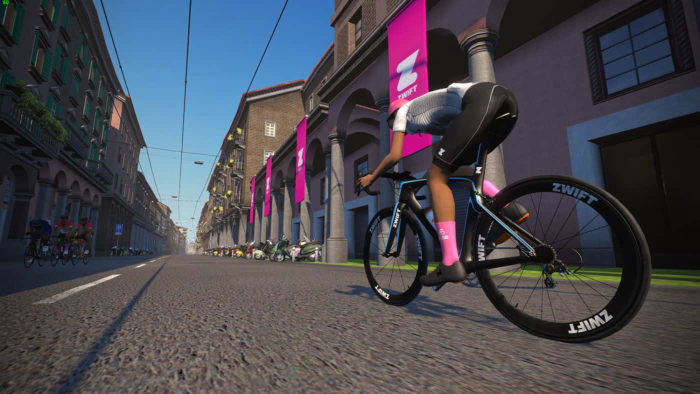 Zwift Giro d'Italia Bologna prologue course