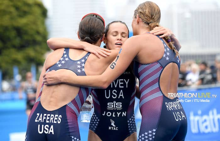 Katie Zaferes / Summer Rappaport / Taylor Spivey - Yokohama ITU World Triathlon Series