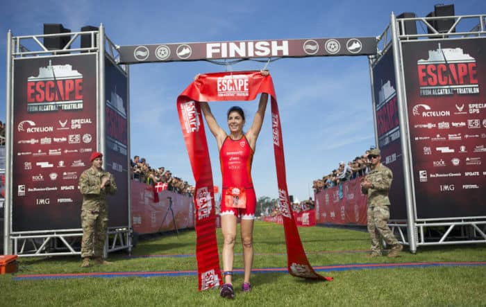 Ashleigh Gentle / Escape From Alcatraz Triathlon on June 9, 2019 in San Francisco, CA.