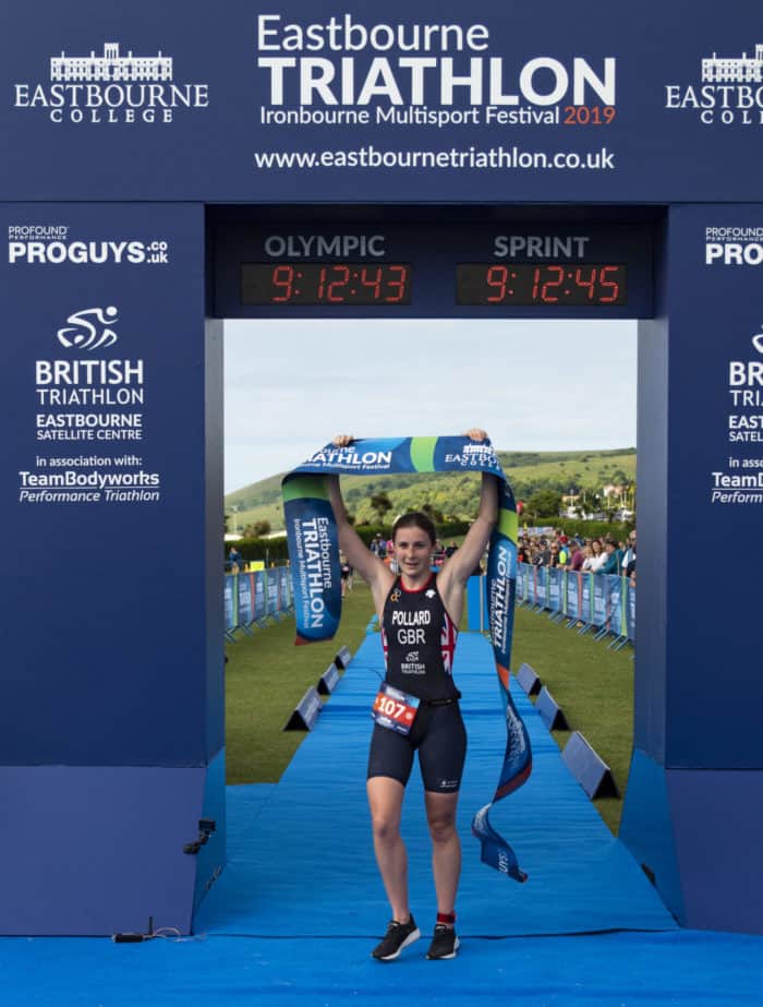 Eastbourne Triathlon 2019 - Chloe Pollard