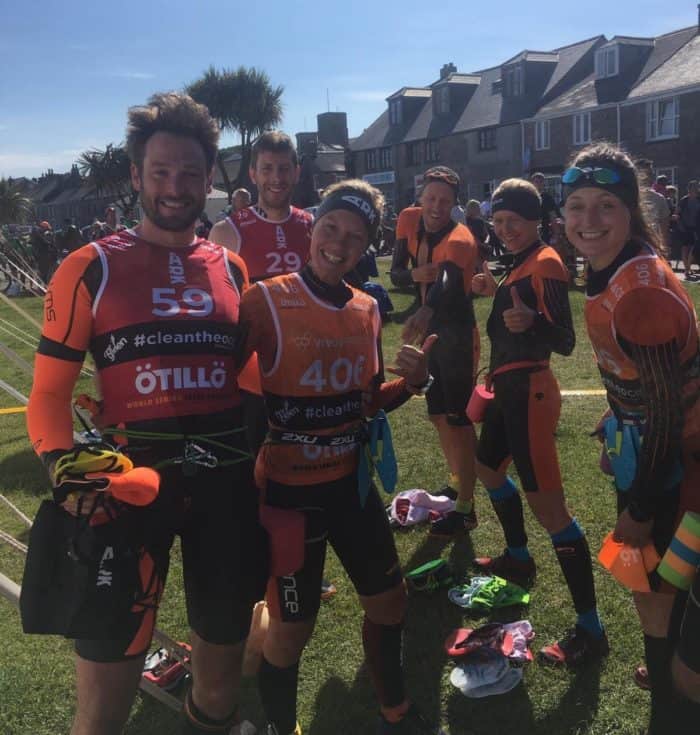 Lucy Gossage and the ÖTILLÖ Swimrun Isles of Scilly