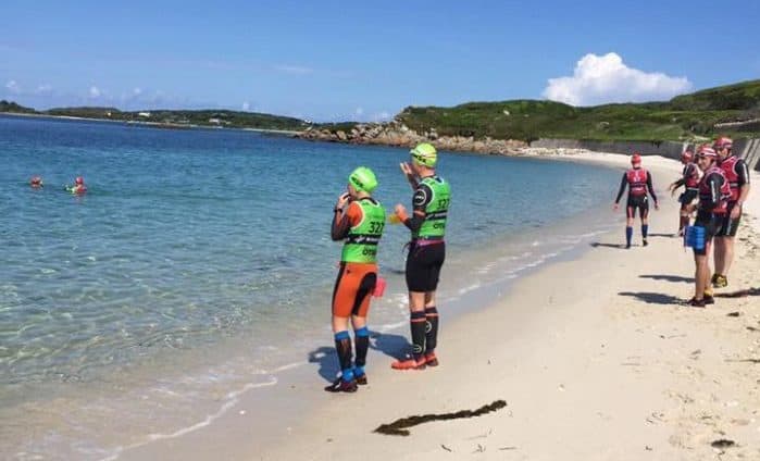 Lucy Gossage and the ÖTILLÖ Swimrun Isles of Scilly