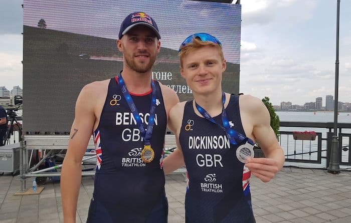 Gordon Benson / Sam Dickinson / Samuel Dickinson - Kazan ETU Sprit Triathlon European Championships 2019