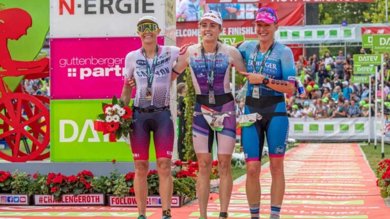 Lucy Charles-Barclay tops the podium at Challenge Roth 2019