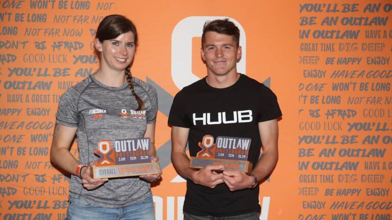 Outlaw Triathlon 2019 - David Bishop / Rachel Wiseman