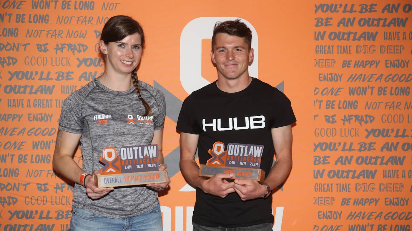 Outlaw Triathlon 2019 - David Bishop / Rachel Wiseman