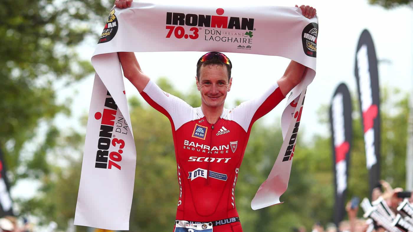 DUN LAOGHAIRE, IRELAND - AUGUST 25: IRONMAN 70.3 Dun Laoghaire on August 25, 2019 in Dun Laoghaire, Ireland. (Photo by Charlie Crowhurst/Getty Images for IRONMAN) - Alistair Brownlee