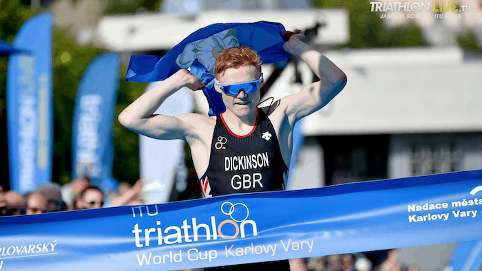 Samuel Dickinson - Karlovy Vary ITU Triathlon World Cup