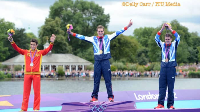 London 2012 - Alistair Brownlee / Jonathan Brownlee / Javier Gomez