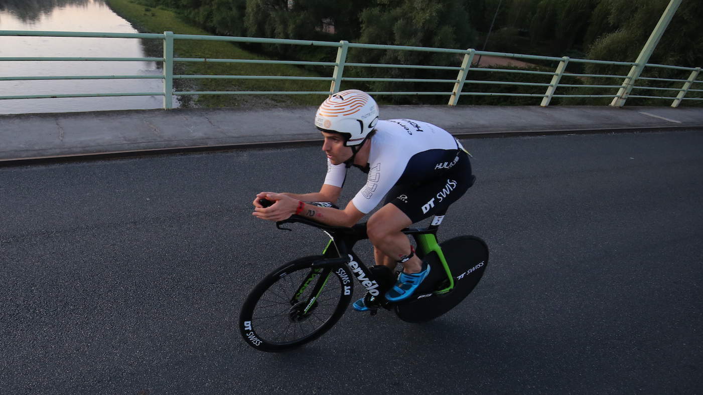 VICHY, FRANCE - AUGUST 24: during Ironman 70.3 Vichy on August 24, 2019 in Vichy, France. (Photo by Nigel Roddis/Getty Images for IRONMAN)