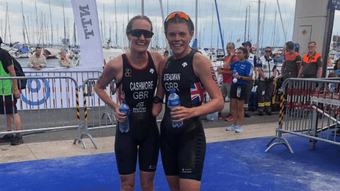 ITU World Triathlon Grand Final Lausanne / Calire Cashmore / Lauren Steadman