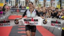 WEYMOUTH, ENGLAND - SEPTEMBER 22: India Lee of Great Britain reacts after winning the female race of IRONMAN 70.3 Weymouth on September 22, 2019 in Weymouth, England. (Photo by Pablo Blazquez Dominguez/Getty Images for IRONMAN) WEYMOUTH, ENGLAND - SEPTEMBER 22: India Lee of Great Britain reacts after winning the female race of IRONMAN 70.3 Weymouth on September 22, 2019 in Weymouth, England. (Photo by Pablo Blazquez Dominguez/Getty Images for IRONMAN)