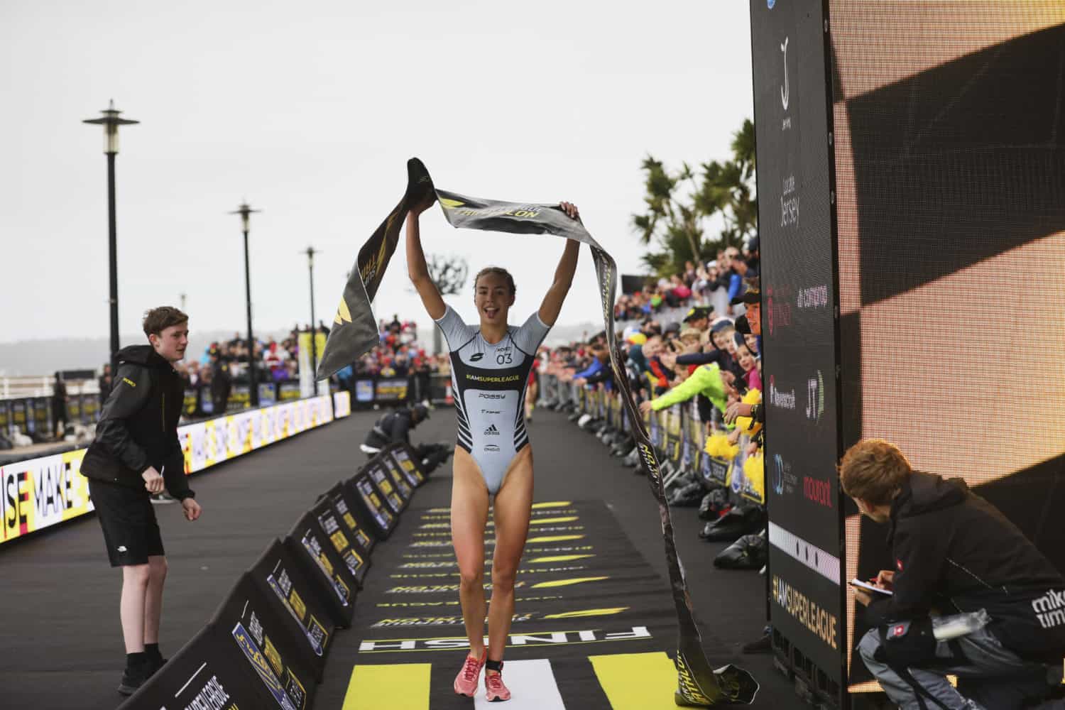 Super League Triathlon Jersey 2019 Women's Enduro Final - Cassandre Beaugrand