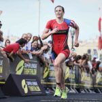 VALLETTA, MALTA - OCTOBER 19, 2019: in the Womens Group B Semi Final Race during Super League Triathlon Malta on October 19, 2019 in Valletta, Malta. (Photo by Tom Shaw/Superleague Triathlon)